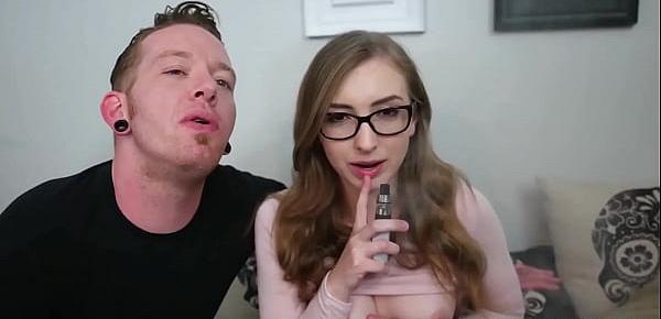  JOHNNYGOODLUCK Babe With Glasses Gracie May Green Fucked